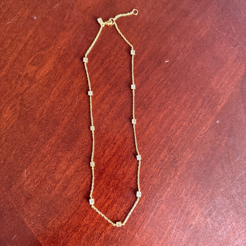 Julie Vos Jolie Delicate Station Necklace